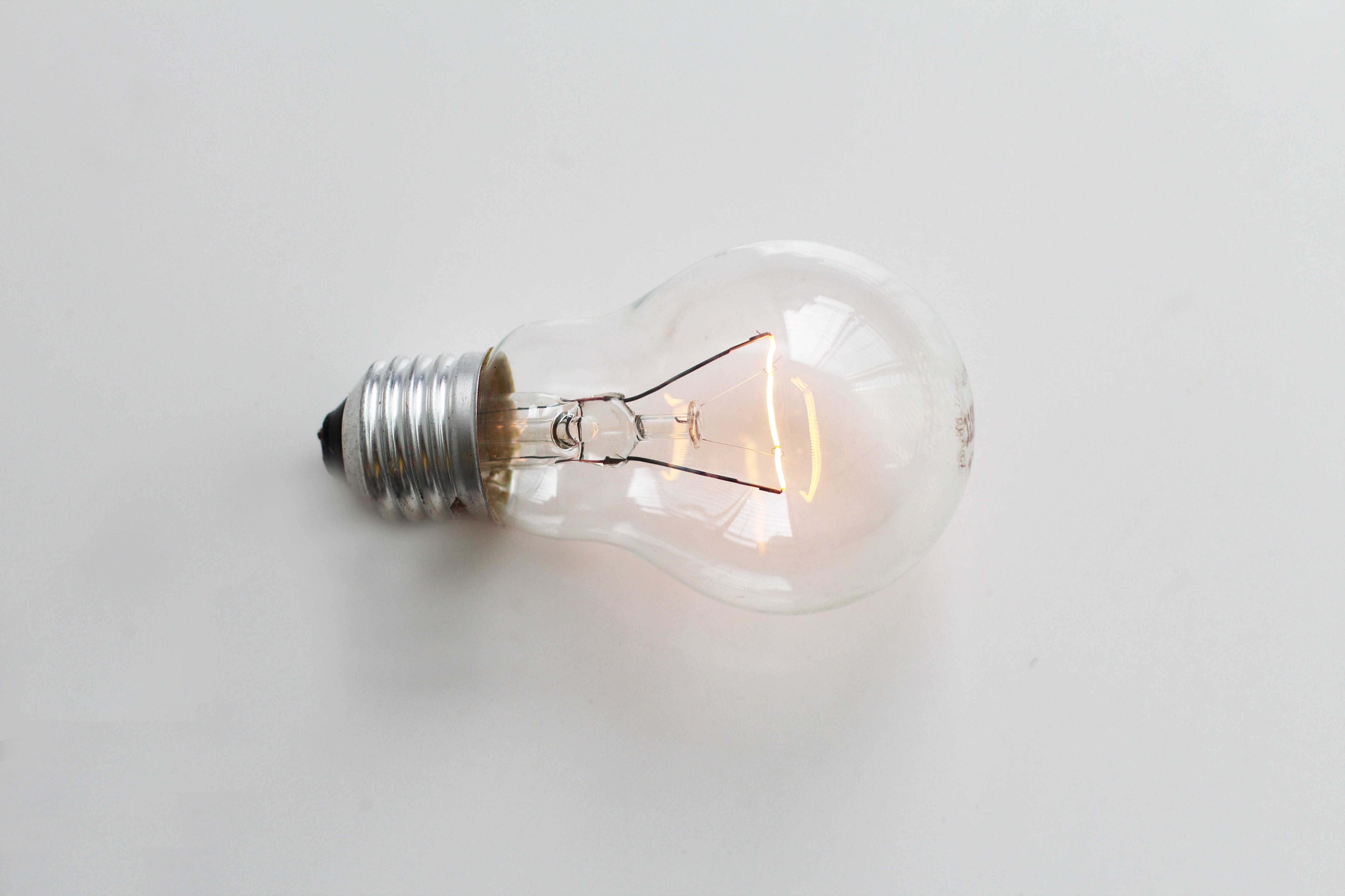 Lamp op tafel