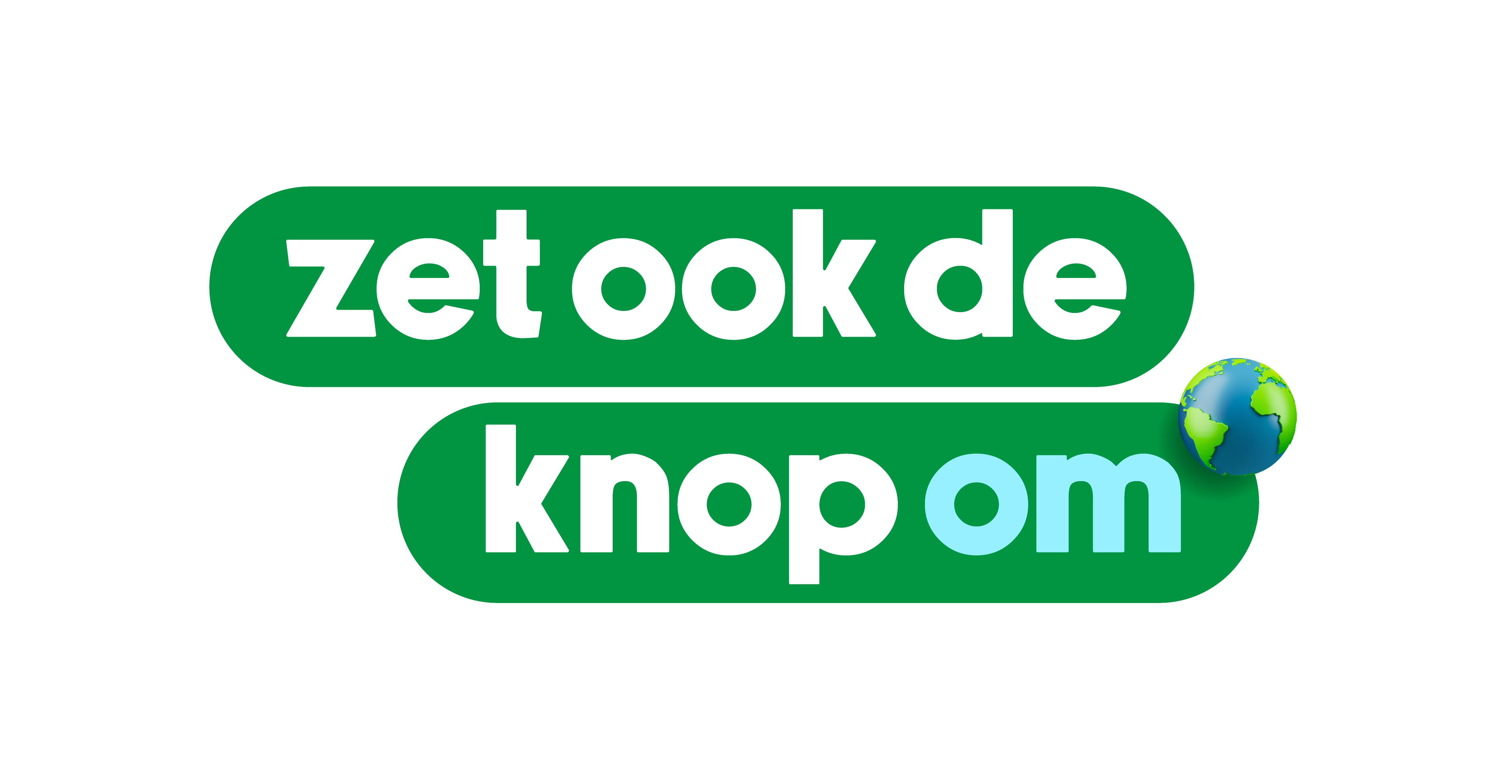 Zet ook de knop om tekst