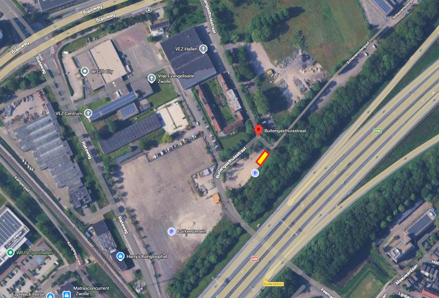 locatie Buitengasthuisstraat Google Maps