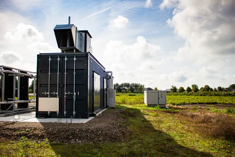 Productie van groen gas