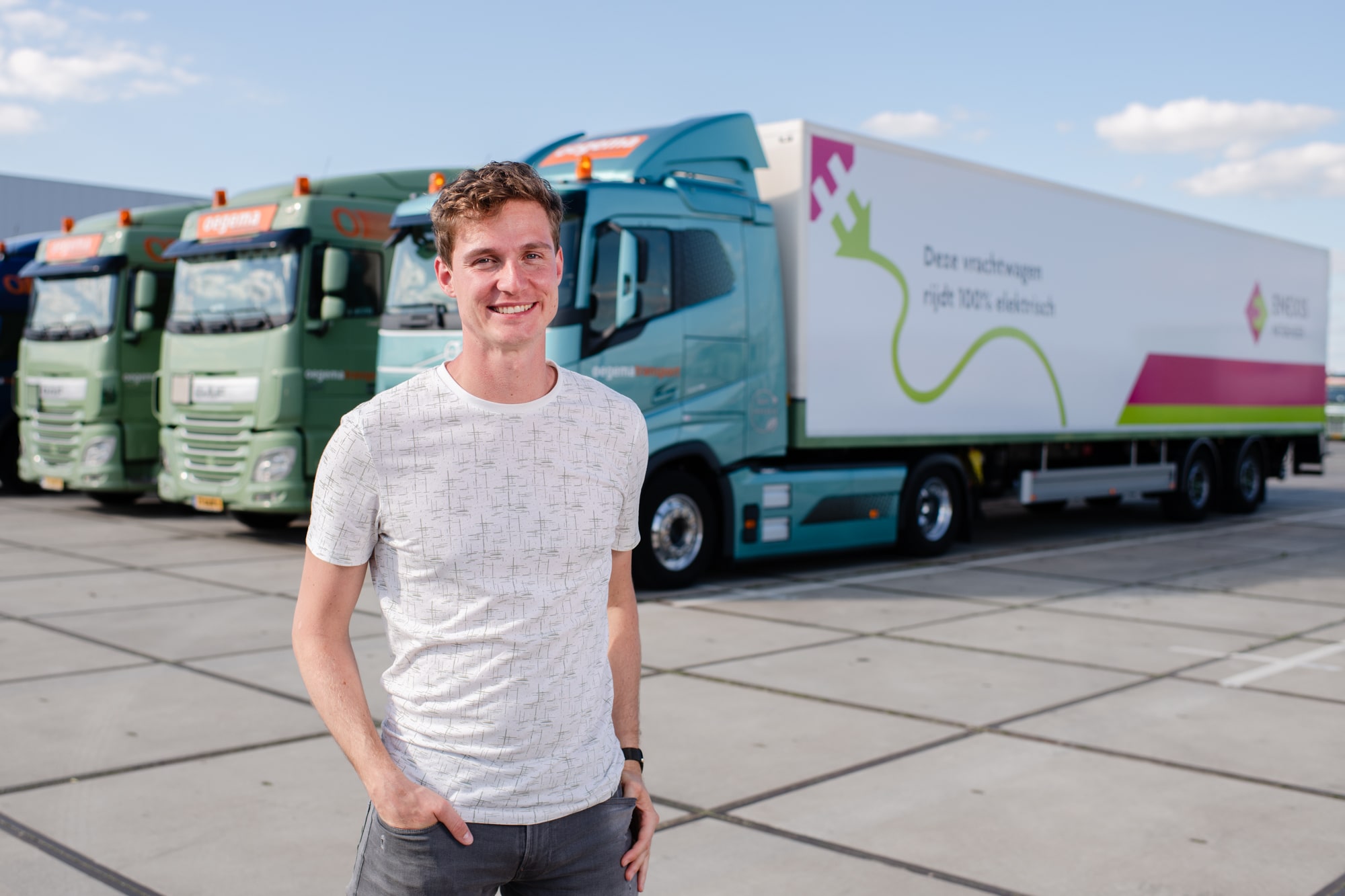 Medewerker Oegema Transport